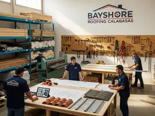 A job by Bayshore Roofing Calabasas