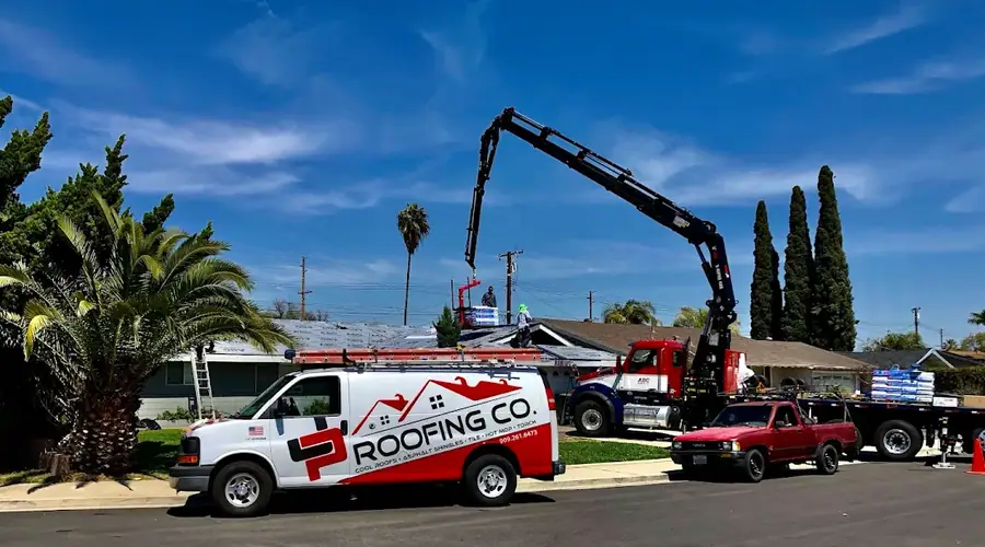 Work by J P Roofing in Pomona, California