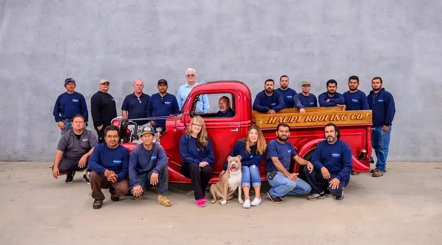 Work by R Haupt Roofing Construction in Gardena, California