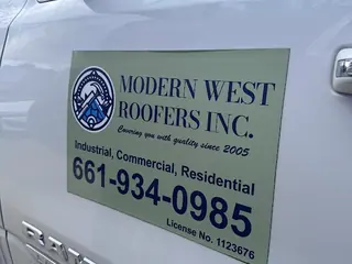 A job by Modern West Roofers Inc.
