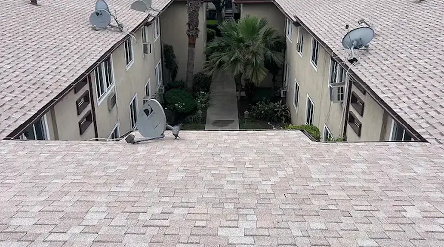 Work by Top Elite Roofing in North Hollywood, California