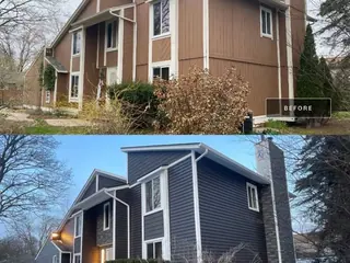 A job by 180 Contractors Roofing & Siding