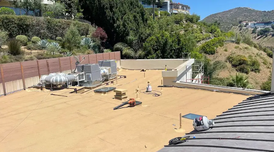 Work by Right Way Roofing in Reseda, California