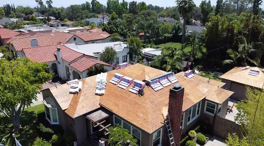 Work by One Way Roofing in Downey, California