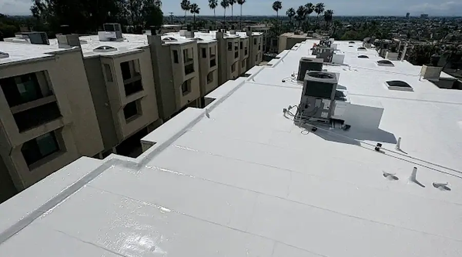 Work by Golem Roofing in Long Beach, California