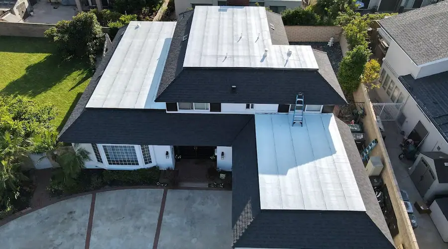 Work by Power Roofing in Los Angeles, California