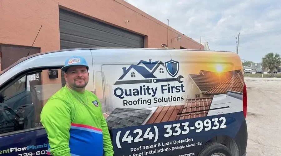 Work by Quality First Roofing Solutions in Santa Fe Springs, California