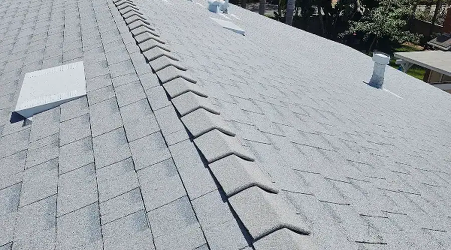 Work by Jerry's Roofing in Whittier, California