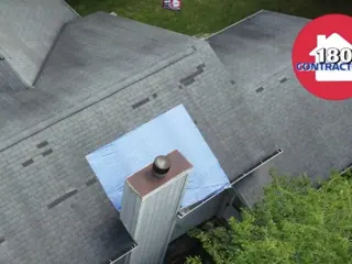 A job by 180 Contractors Roofing & Siding