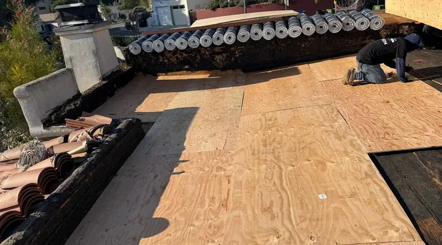 Work by All In Roofing in Los Angeles, California