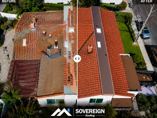 A job by Sovereign Roofing