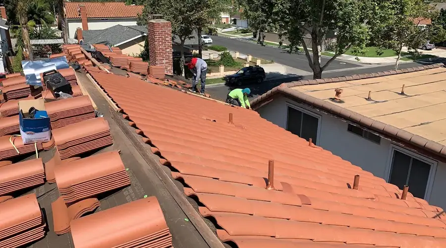 Work by H.C Roof Reapir in Montebello, California