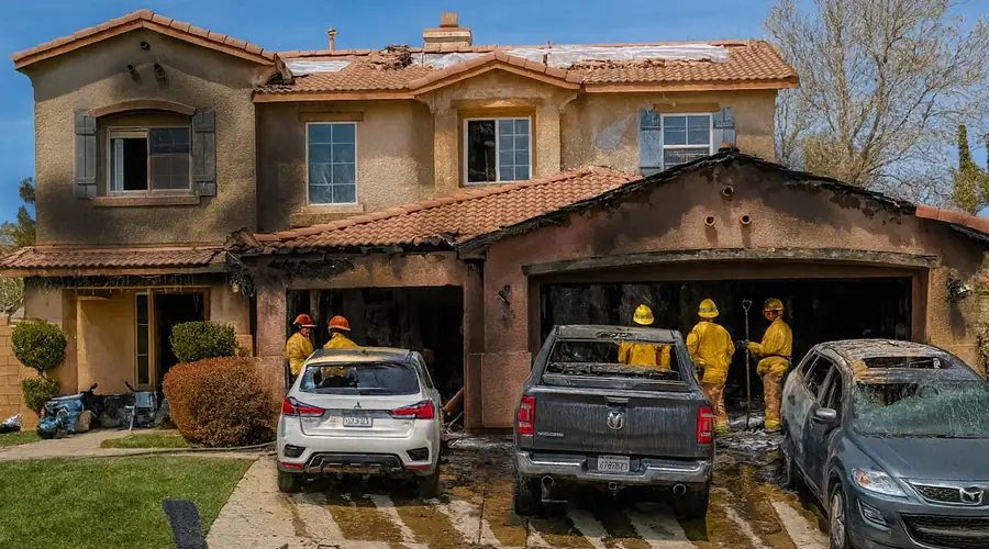 Work by Resilient Restoration in Quartz Hill, California