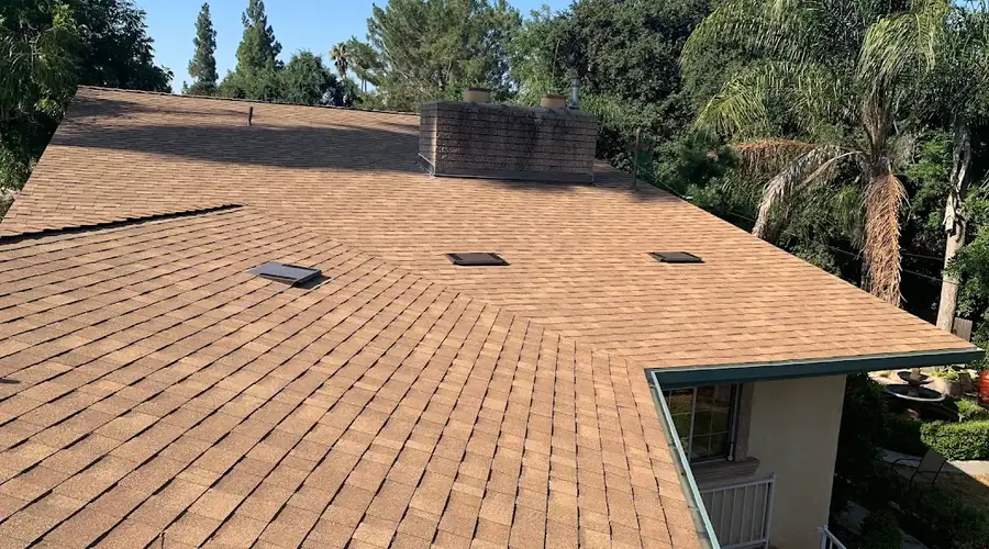 Work by San Gabriel Valley Roofing in Duarte, California