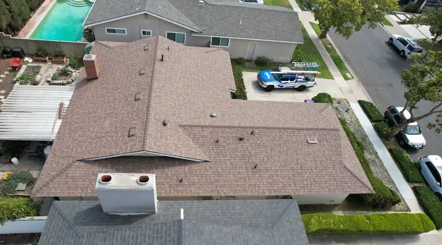 Work by SoCal Roofing Solutions in Santa Fe Springs, California