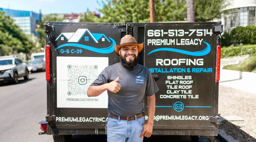 Work by Premium Legacy Roofing & Construction in Santa Clarita, California
