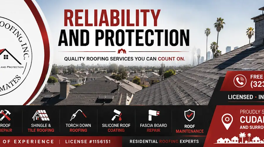 Work by Gray Stone Roofing in Cudahy, California