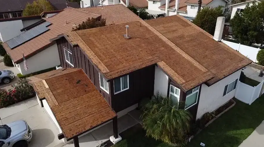 Work by Kayhan's Roofing in Los Angeles, California