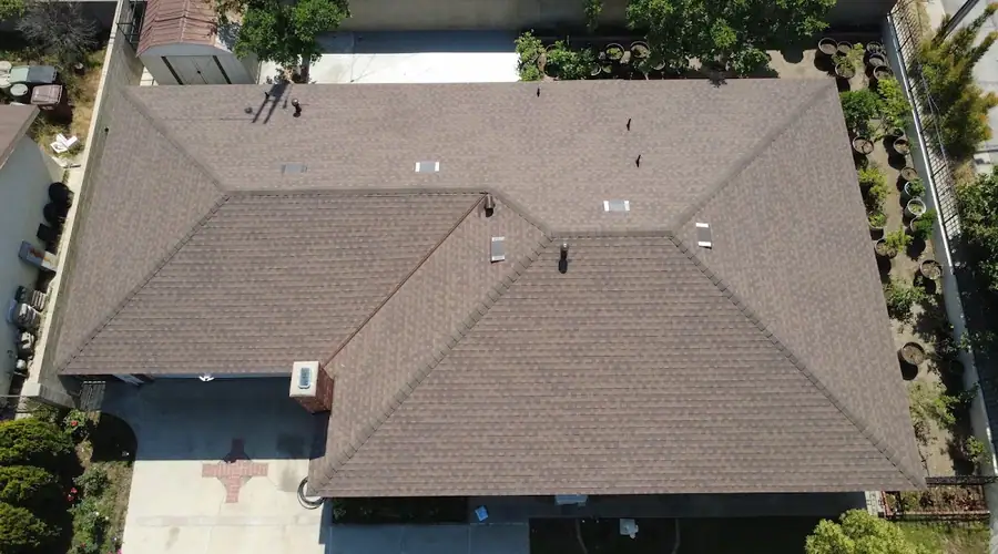 Work by United Master Roofing in El Monte, California