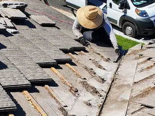 A job by The Roofing Company