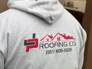 A job by J P Roofing