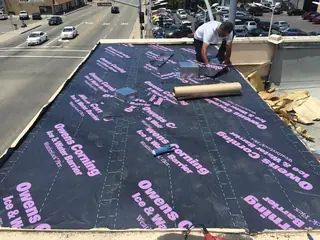 A job by RR Roofing