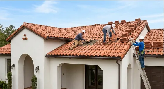 Roof Repair work in Los Angeles County
