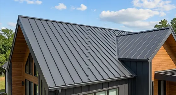 Standing seam metal roof in Albuquerque metro
